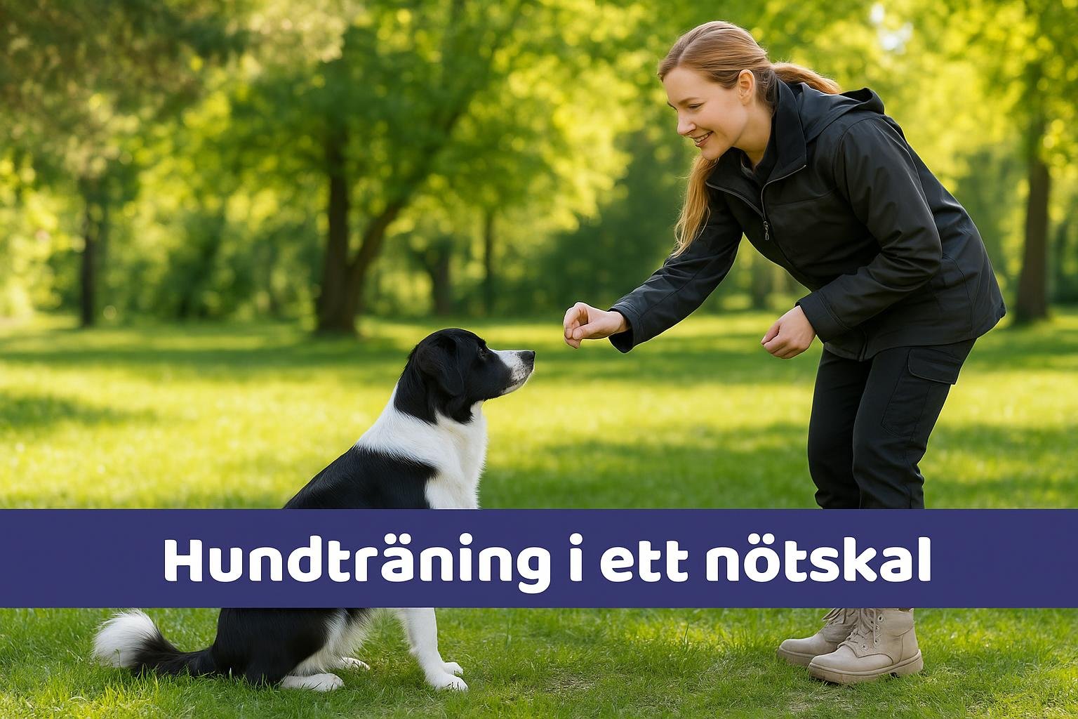 Hundträning I Ett Nötskal