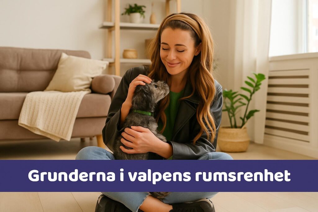 Grunderna i valpens rumsrenhet